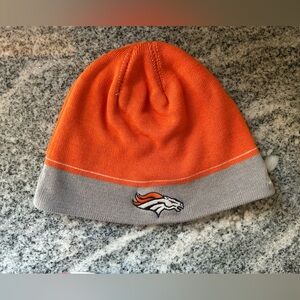 Reebok NFL Denver Broncos Orange Gray Knitwear cap hat beanie one size fits most
